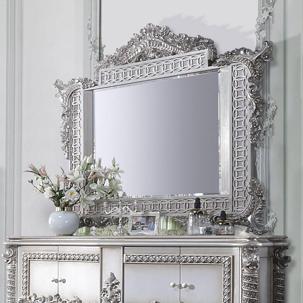 

    
Classic Gray Composite Wood Dresser + Mirror Acme Furniture Valkyrie BD00686-D-2PCS
