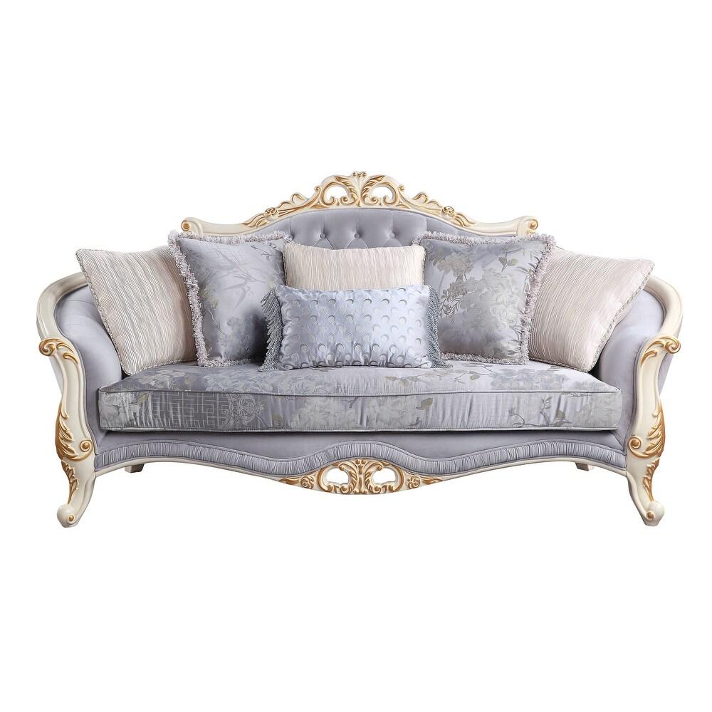 

    
Acme Furniture Galelvith Sofa and Loveseat Set Pink LV00254-2pcs
