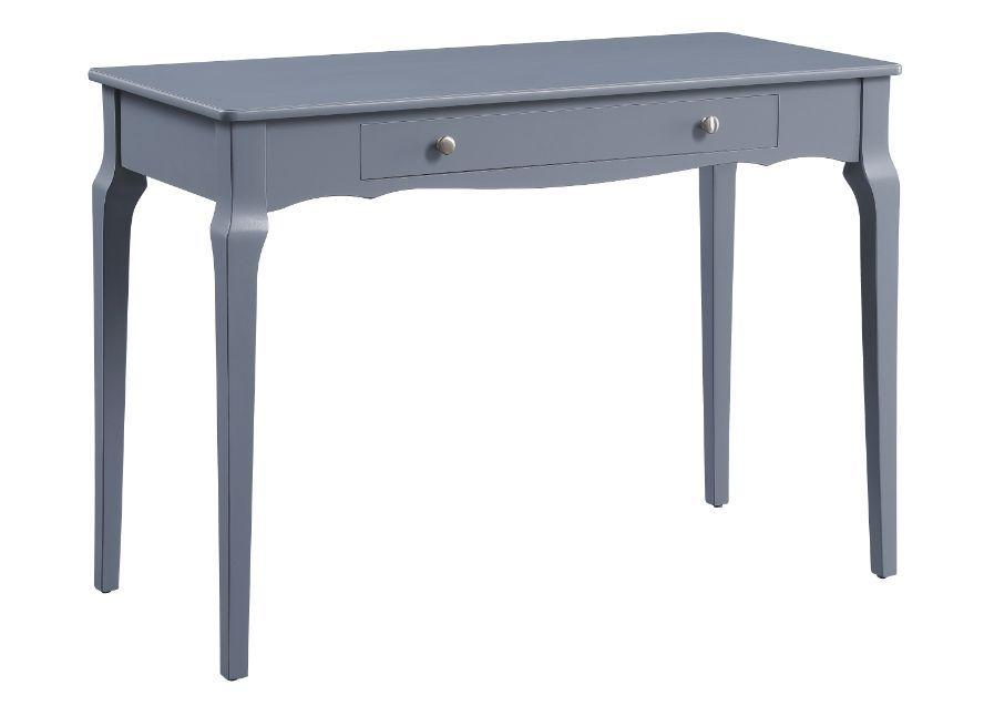 

    
Classic Gray Finish Writing Desk by Acme Furniture 93019 Alsen
