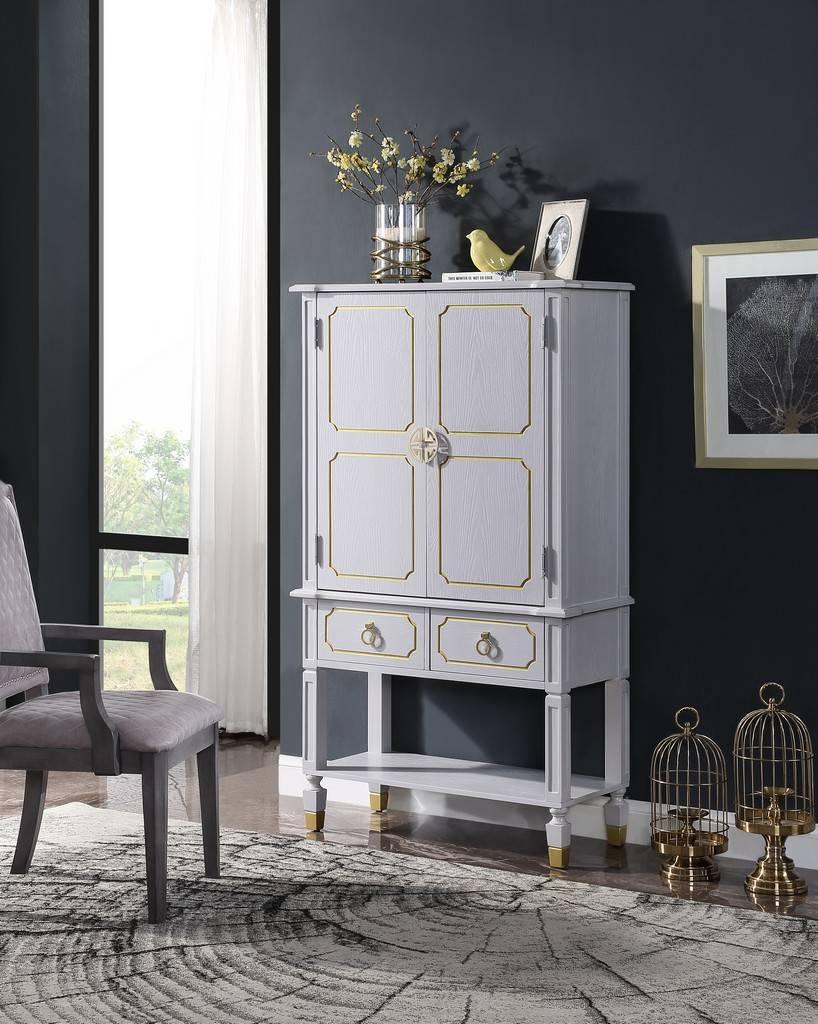 

                    
Acme Furniture House Marchese Cabinet Gray  Purchase 
