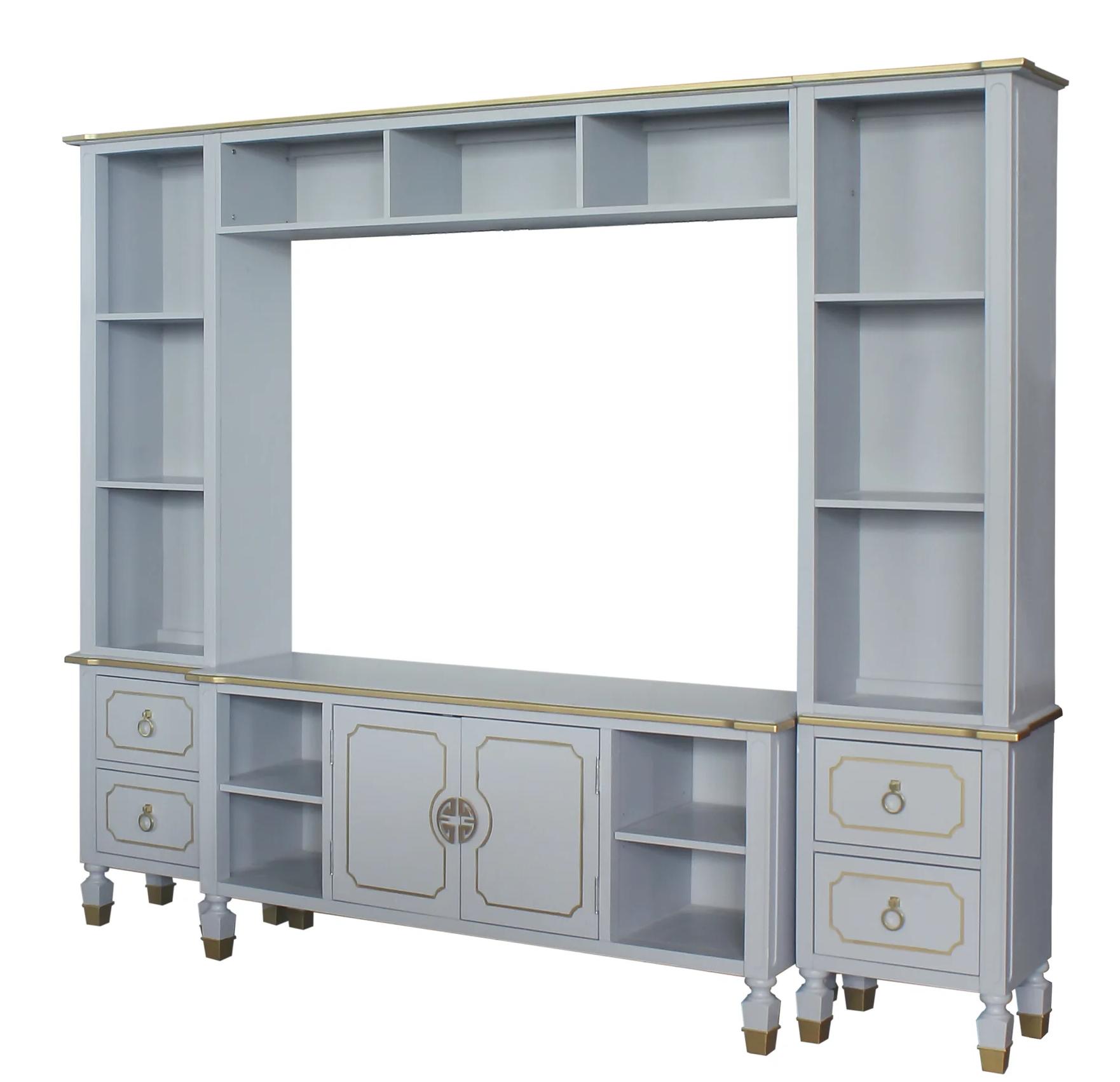 

    
Classic Pearl Gray Entertainment Center by Acme House Marchese 91990
