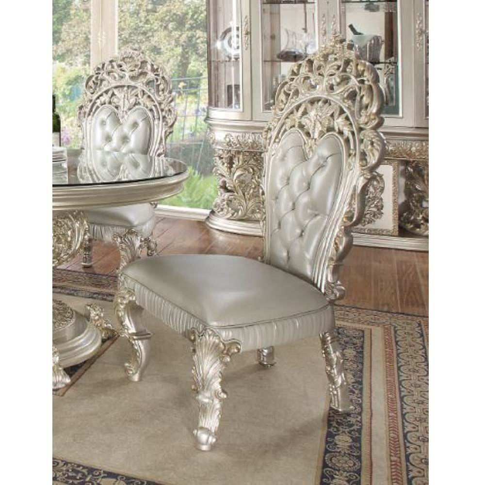 

                    
Buy Classic Silver Composite Wood Dining Room Set 9PCS Acme Furniture Sandoval DN01494-T-9PCS
