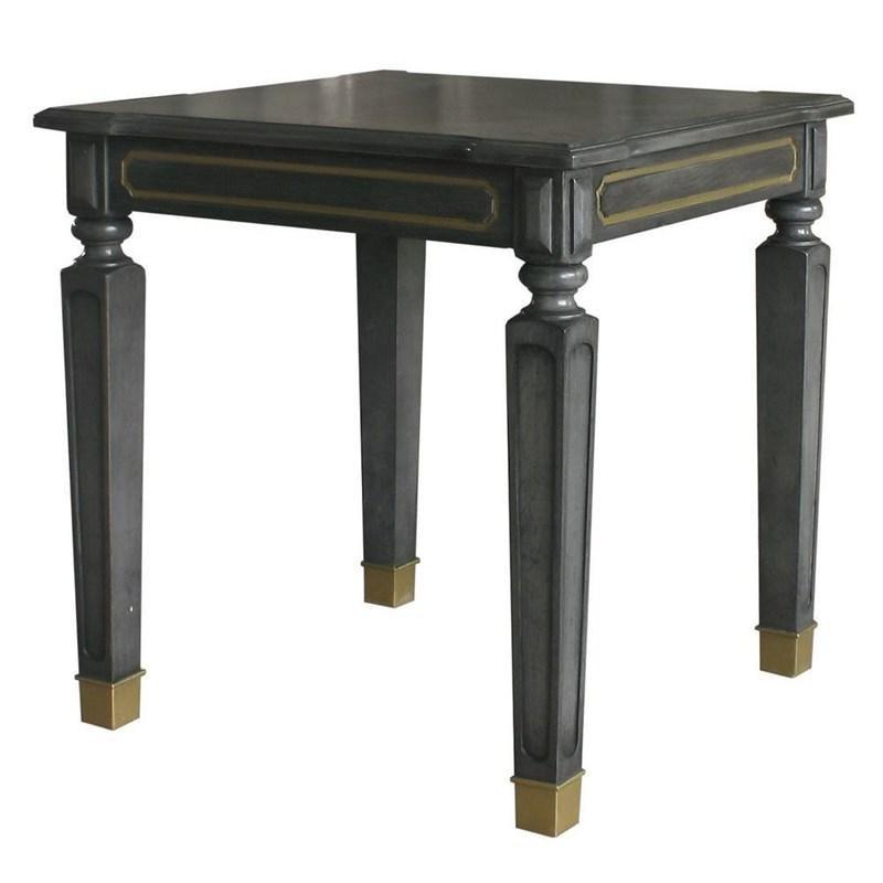 Classic End Table House Marchese 88862 in Tobacco 
