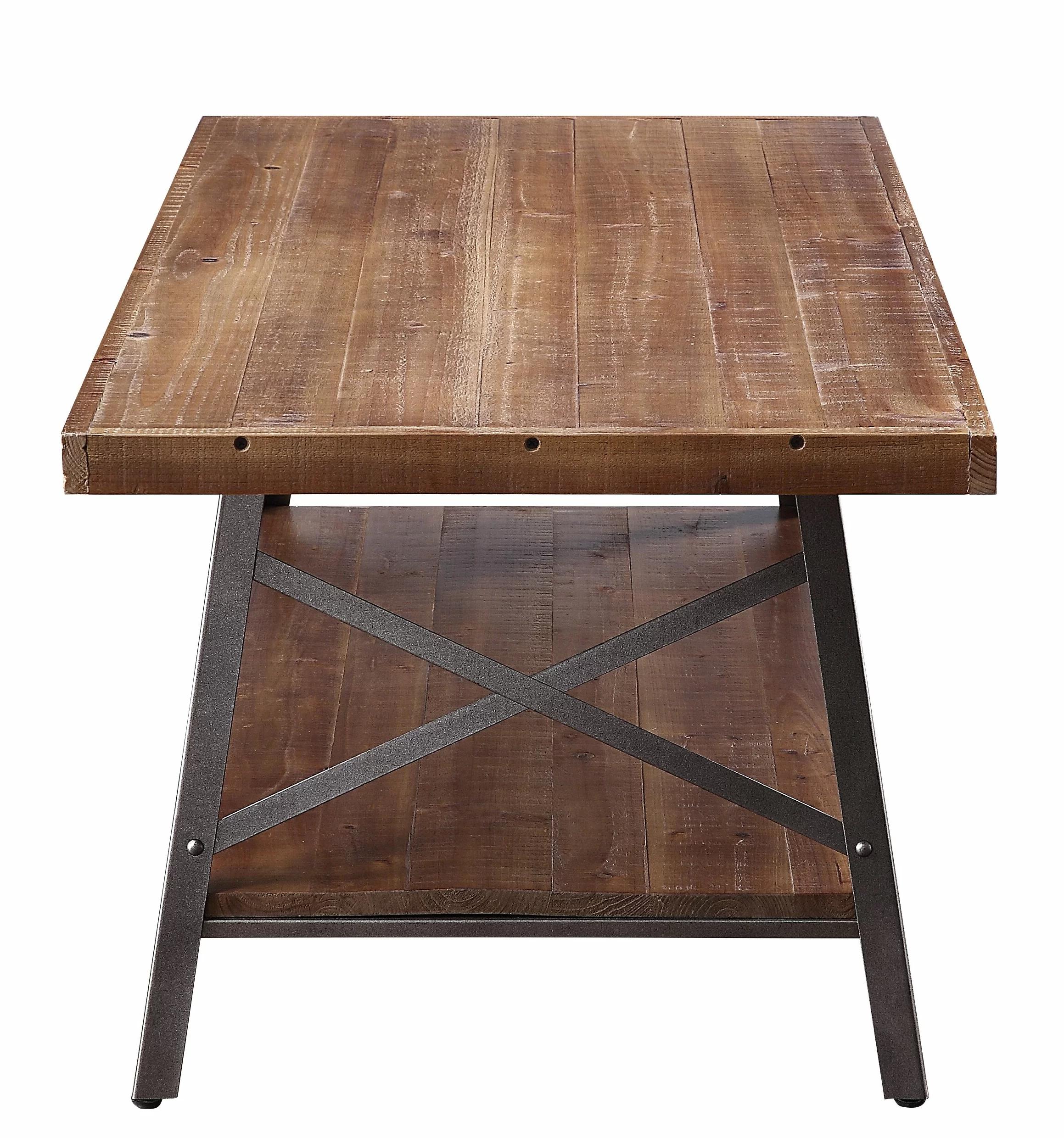

    
Acme Furniture Ikram Coffee Table Oak 81175
