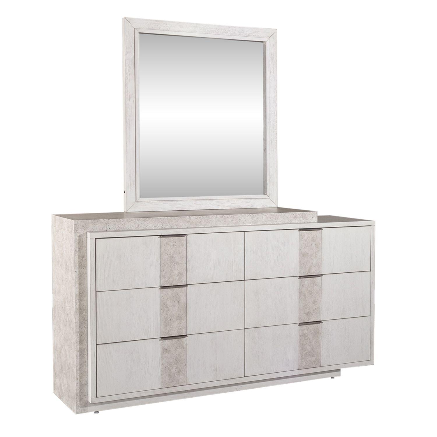

    
Liberty Furniture Mirage (946-BR) Storage Bedroom Set White 946-BR-QSBDM
