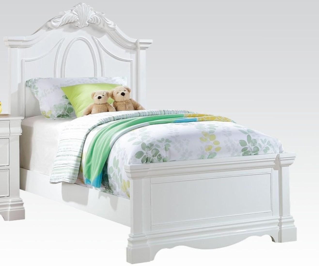 

    
Acme Furniture Estrella Kids Full Bed 30235F-F Kids Bed White 30235F-F
