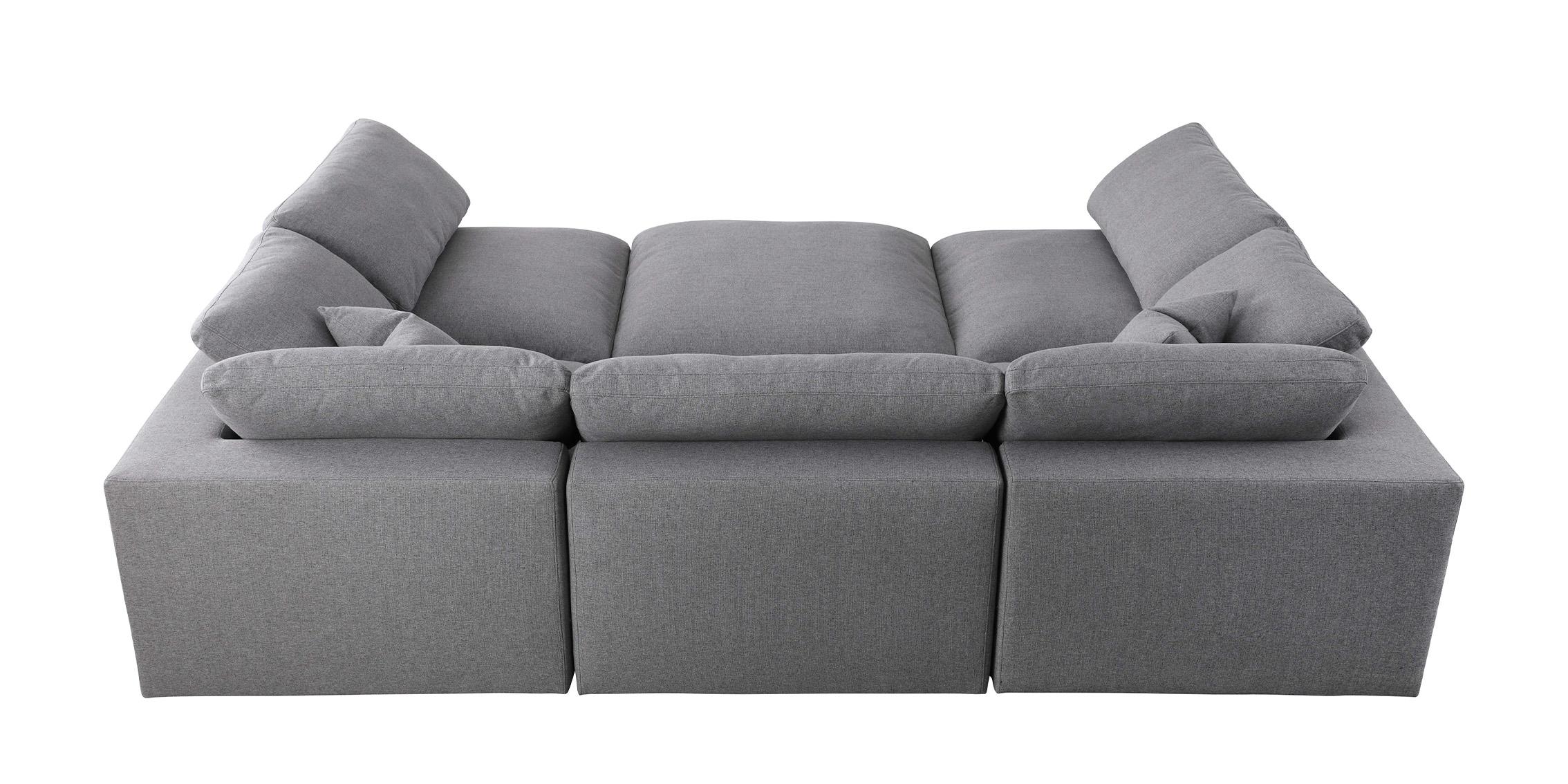 

        
Meridian Furniture SERENE 601Grey-Sec6C Modular Sectional Gray Linen 753359802282
