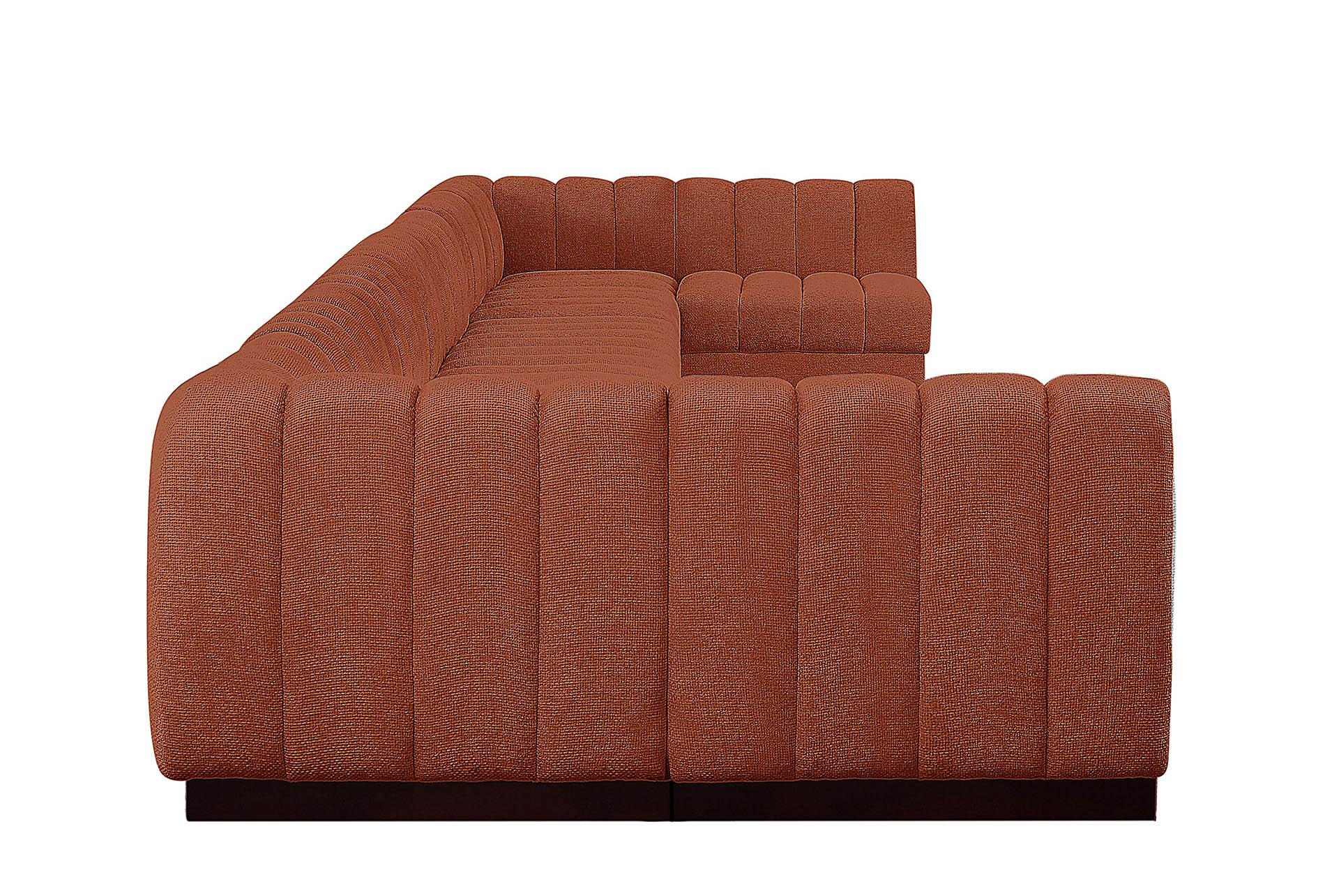 

        
Meridian Furniture QUINN 124Cognac-Sec9A Modular Sectional Cognac Chenille 094308312354
