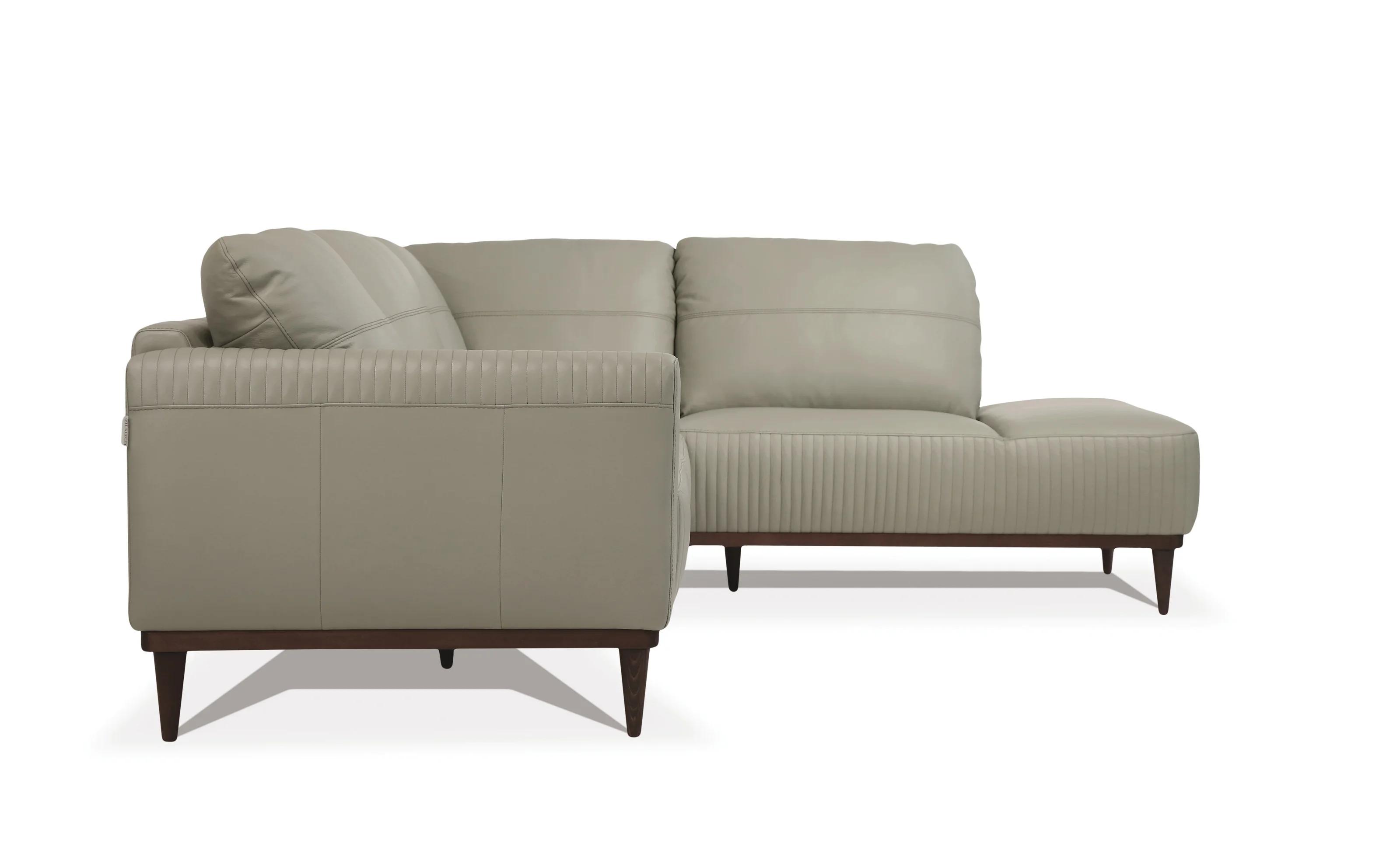 

    
Acme Furniture Tampa L-Shaped Gray 54975
