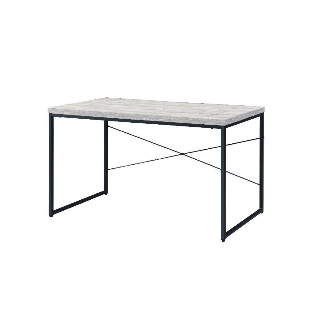 

    
Contemporary Antique White & Black Desk by Acme 92915 Jurgen
