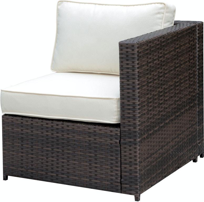 Furniture of America CM-OS2136-B Ilona Patio Sectional