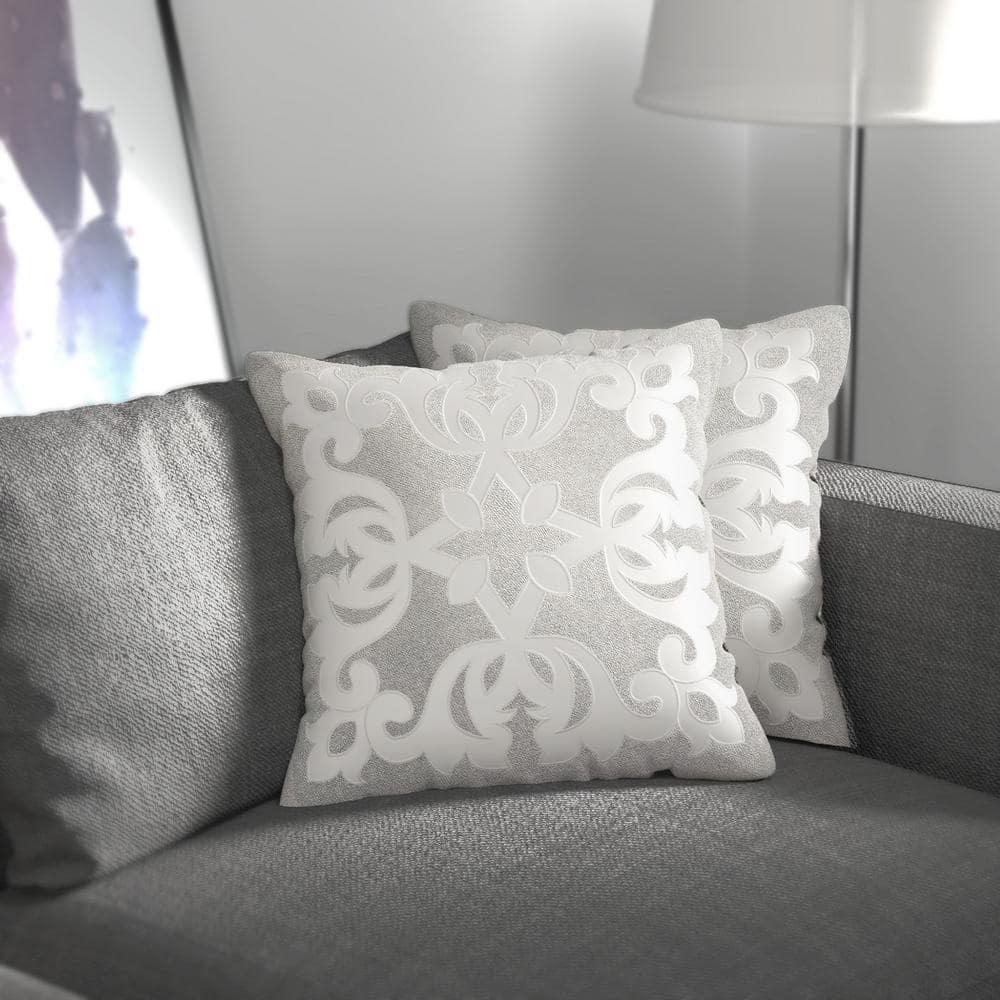 

    
Contemporary Beige Linen Accent Pillows Set 2pcs Furniture of America PL8055-2PK Trudy
