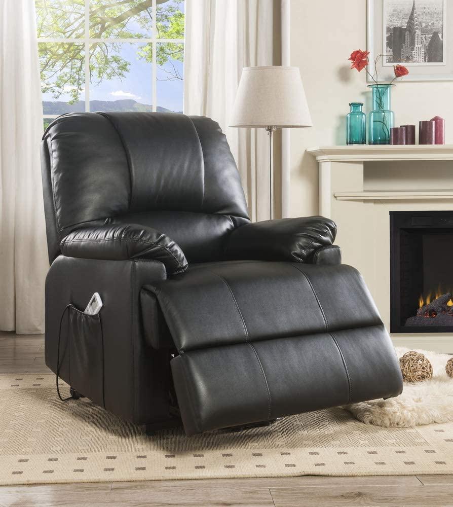 

    
Acme Furniture Ixora Recliner Black 59285
