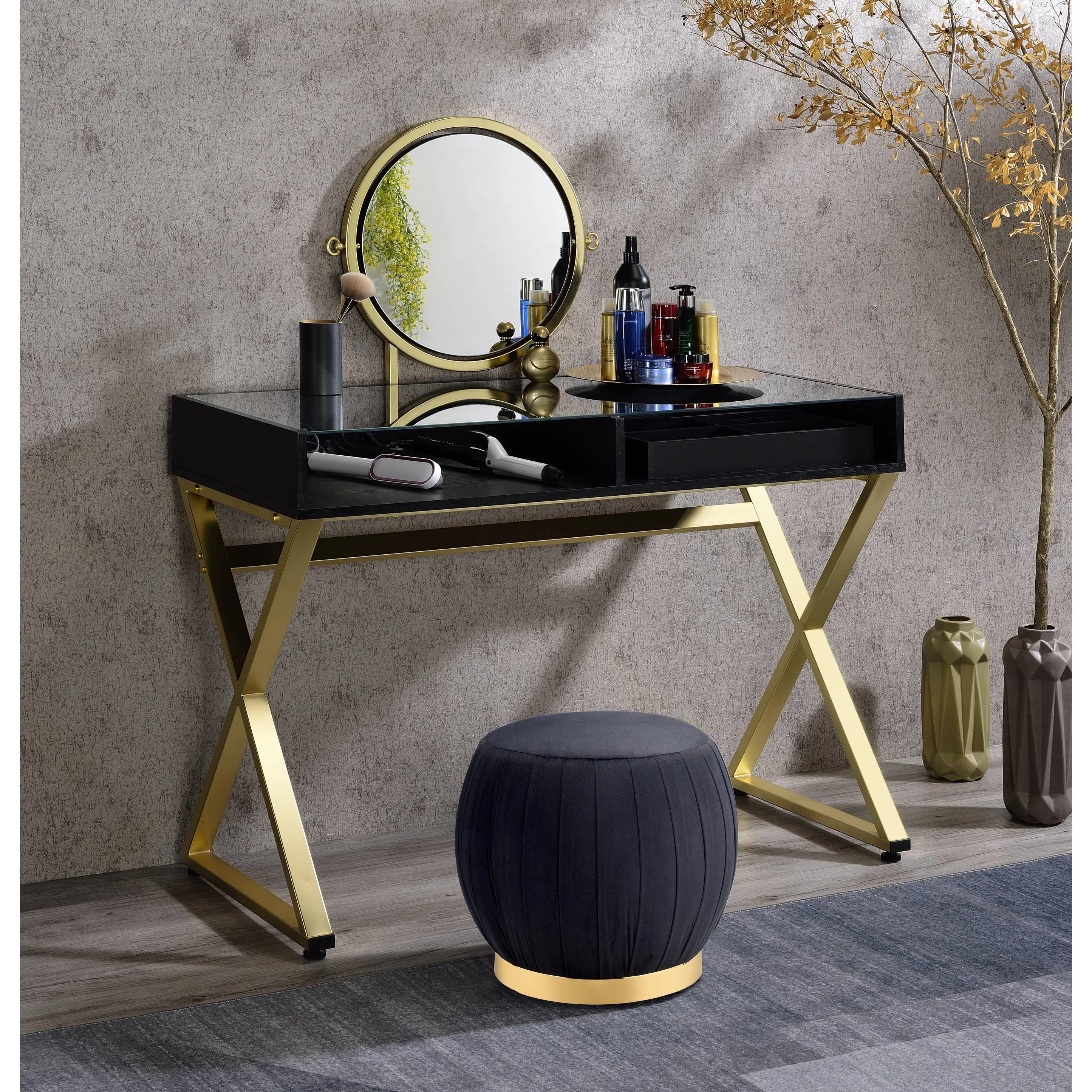 Acme Furniture AC00669 Coleen Vanity w/Mirror