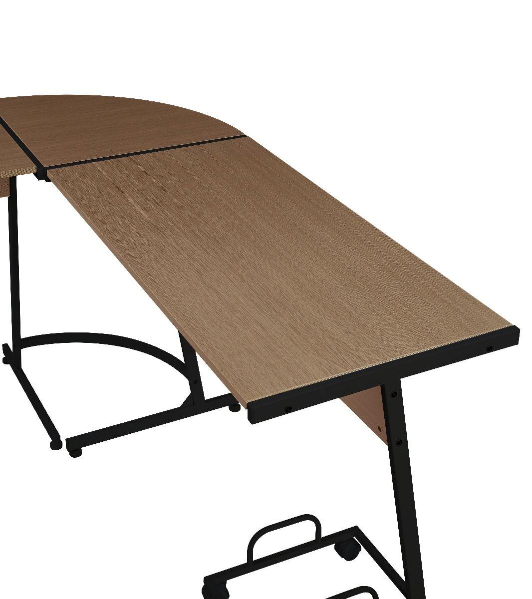 

    
Acme Furniture OF00044 Dazenus Home Office Desk Brown Oak OF00044
