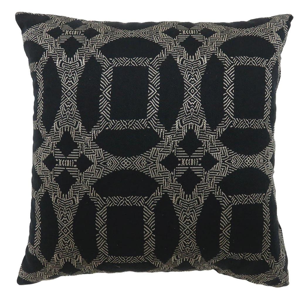 Contemporary Throw Pillow PL6026S Dior PL6026S in Black 
