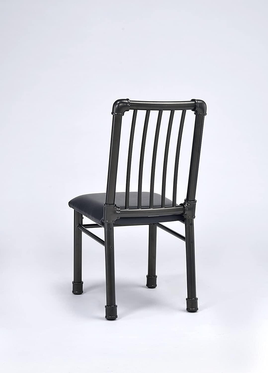 

                    
Acme Furniture Caitlin Side Chair Set Oak/Black PU Purchase 
