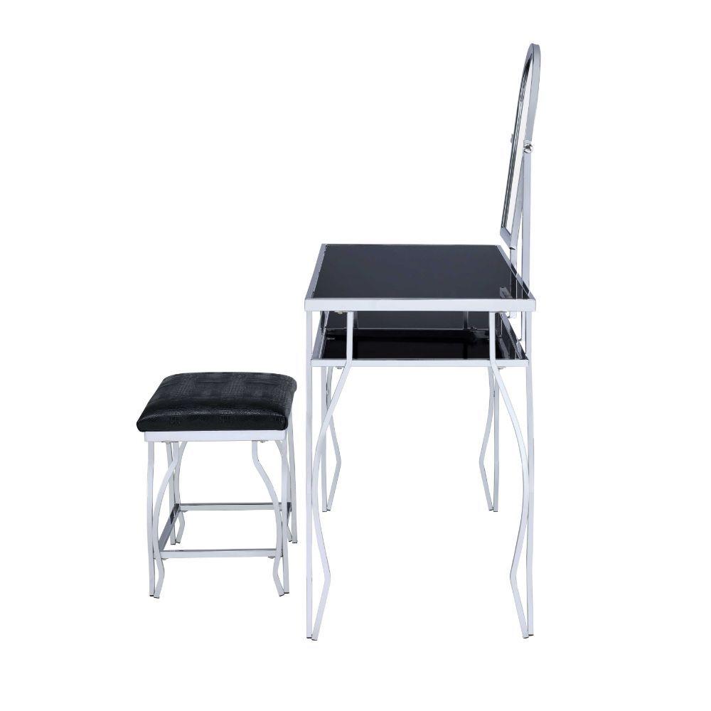 

    
90312-2pcs Acme Furniture Vanity desk &amp; stool
