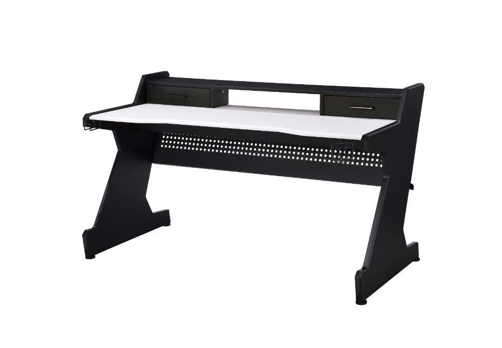 Contemporary Game table 93130 Canzi 93129 in Black / White 
