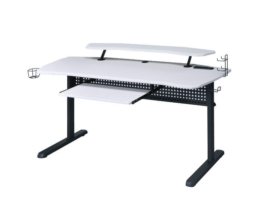 

    
Contemporary Black & White Finish Game Table by Acme 93134 Vildre
