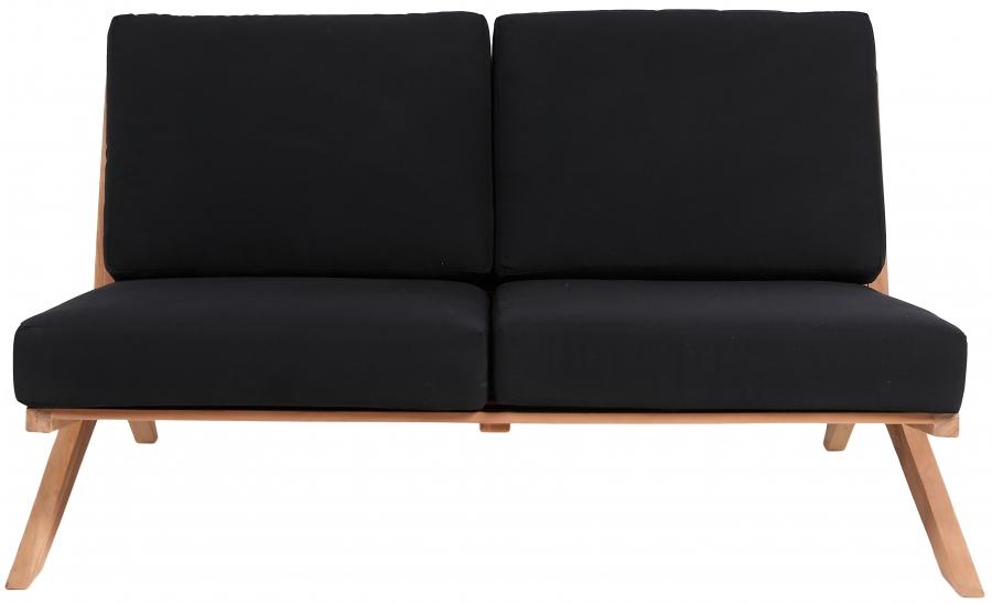 

    
351Black-L Meridian Furniture Patio Loveseat
