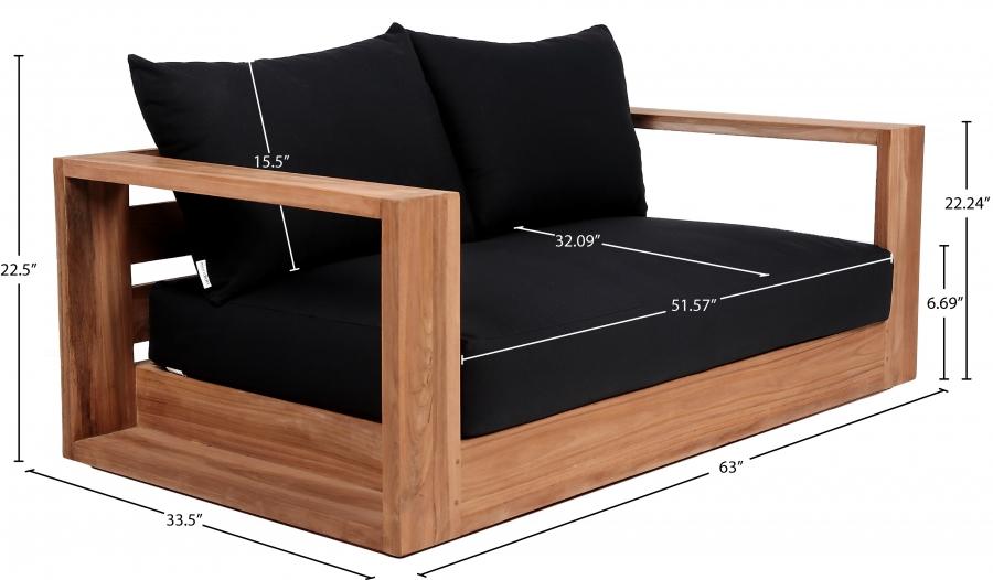 

    
353Black-S-4PCS Contemporary Black Wood Fabric Patio Sofa Set 4PCS Meridian Furniture Tulum 353Black-S-4PCS
