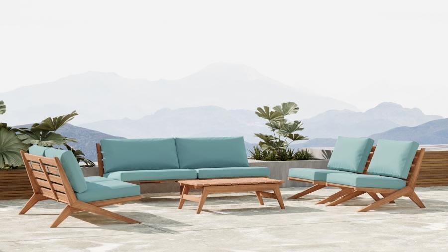 

        
56365657159878Contemporary Blue Wood Fabric Patio Chair Meridian Furniture Tahiti 351SeaBlue-C
