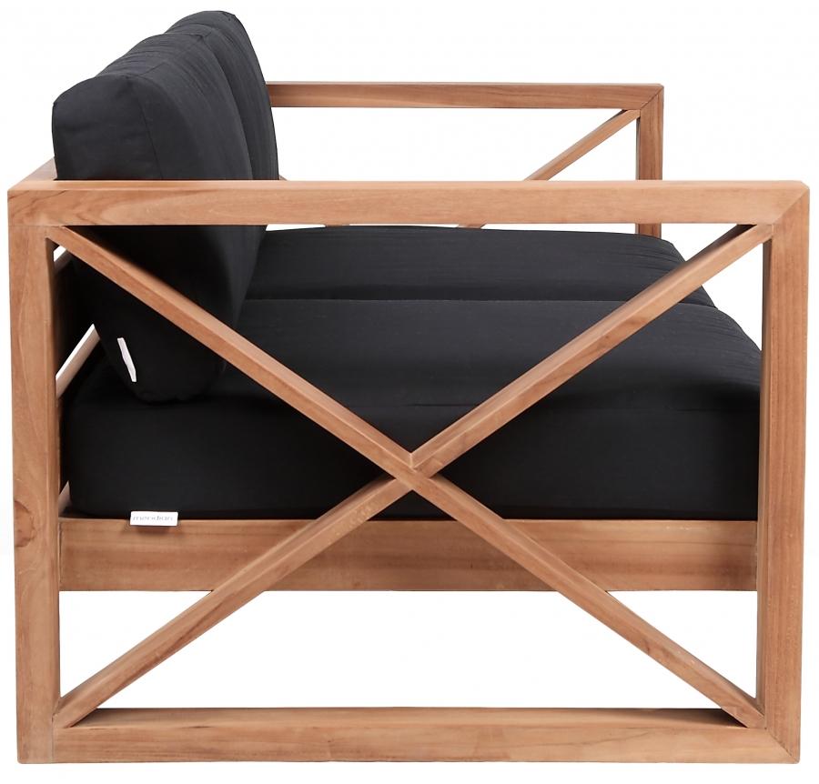 

    
352Black-L Contemporary Black Wood Fabric Patio Loveseat Meridian Furniture Anguilla 352Black-L
