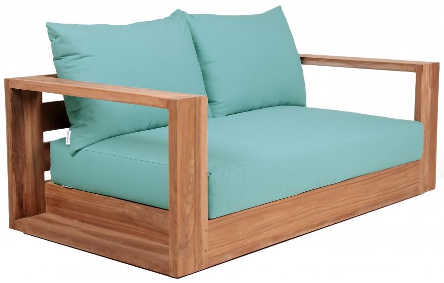

    
Contemporary Blue Wood Fabric Patio Sofa Set 3PCS Meridian Furniture Tulum 353SeaBlue-S-3PCS
