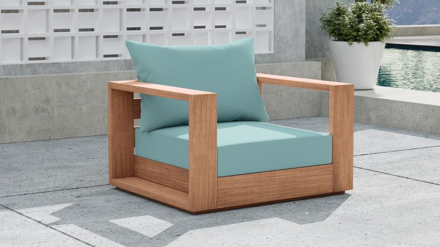 

    
 Order  Contemporary Blue Wood Fabric Patio Sofa Set 3PCS Meridian Furniture Tulum 353SeaBlue-S-3PCS
