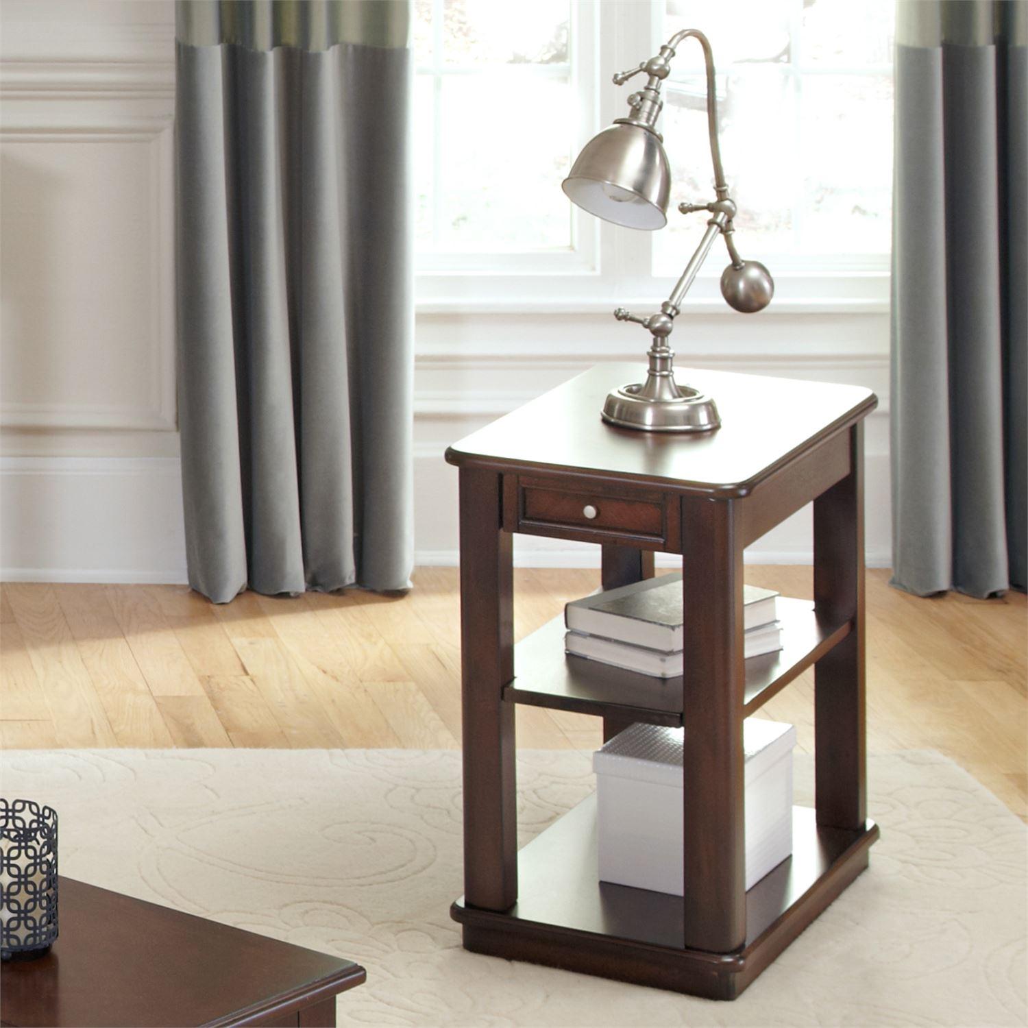 

    
Contemporary Brown Wood End Table 424-OT1021 Liberty Furniture
