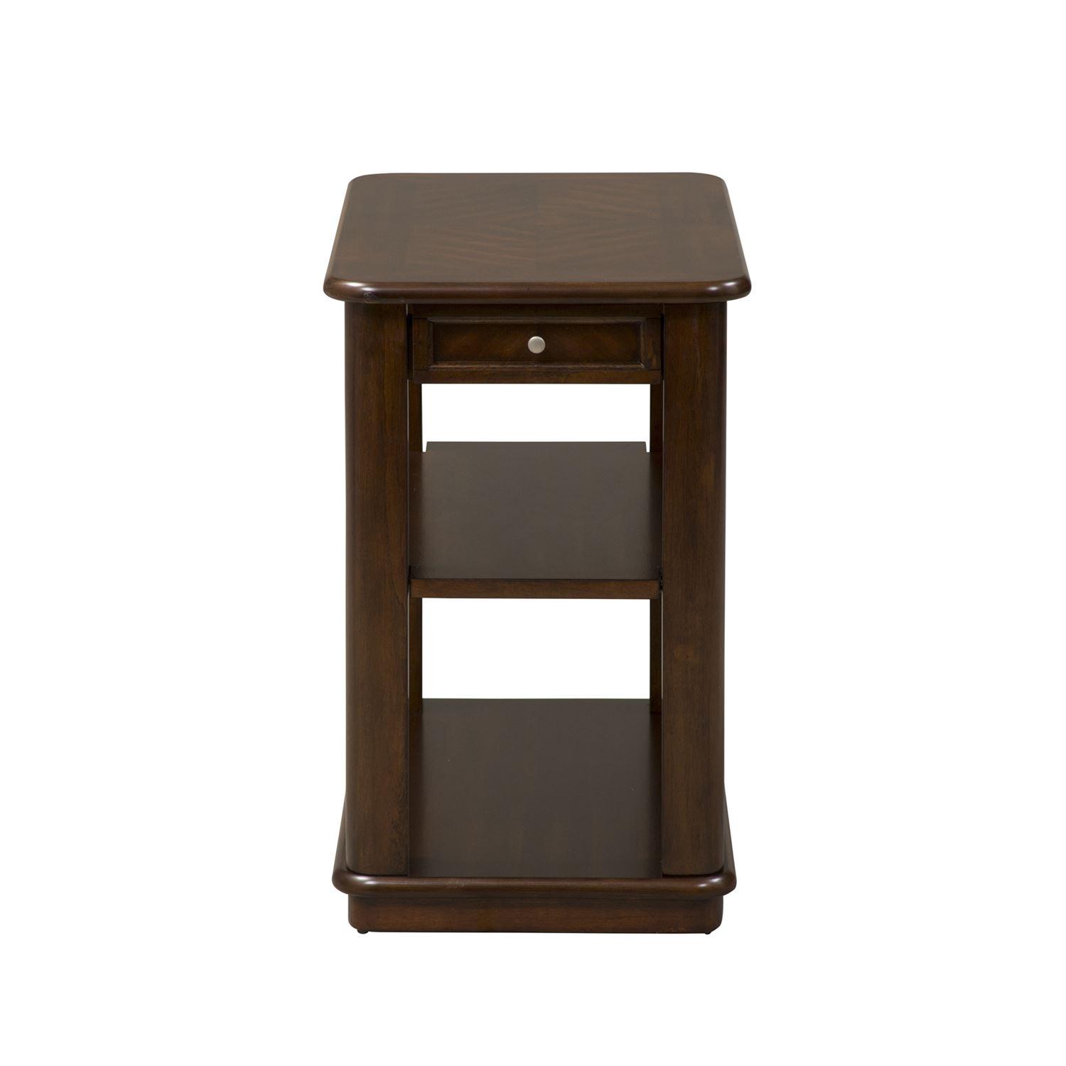 

    
Contemporary Brown Wood End Table 424-OT1021 Liberty Furniture
