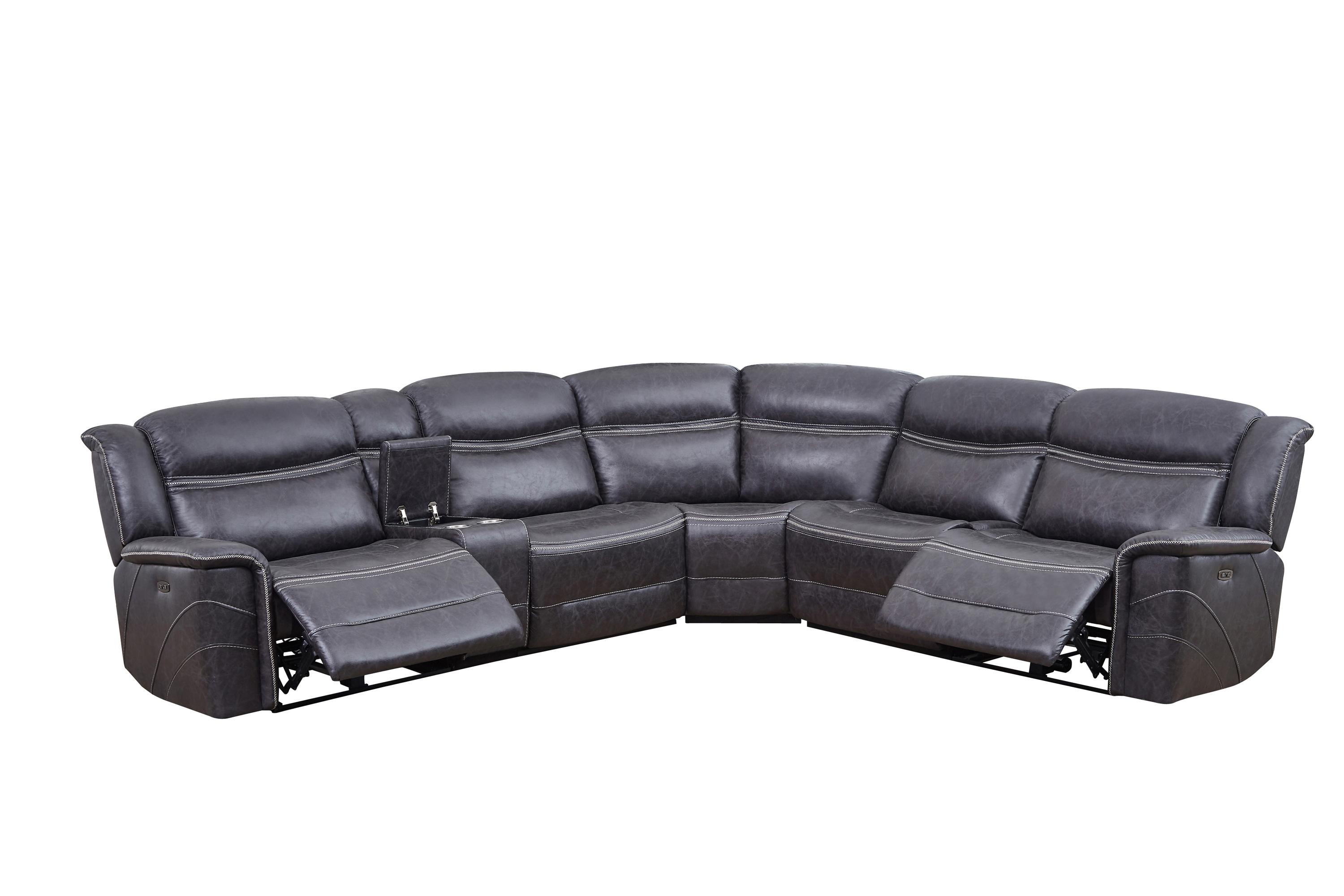 

    
Coaster 609360 Bluefield Motion Sectional Charcoal 609360
