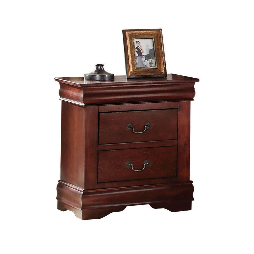 

                    
Acme Furniture Louis Philippe Bedroom Set Cherry  Purchase 
