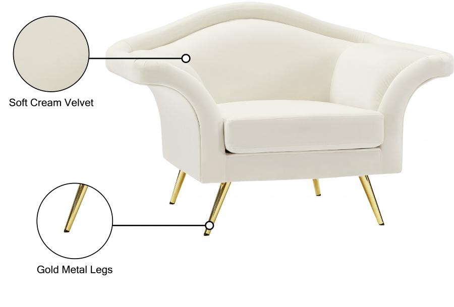 

                    
Buy Contemporary Cream Engineered Wood Chair Meridian Furniture Lips 607Cream-C
