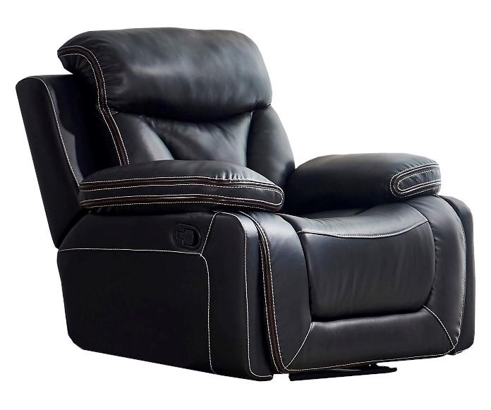 

                    
McFerran Furniture SF3100 Reclining Set Dark Brown Leather Match Purchase 
