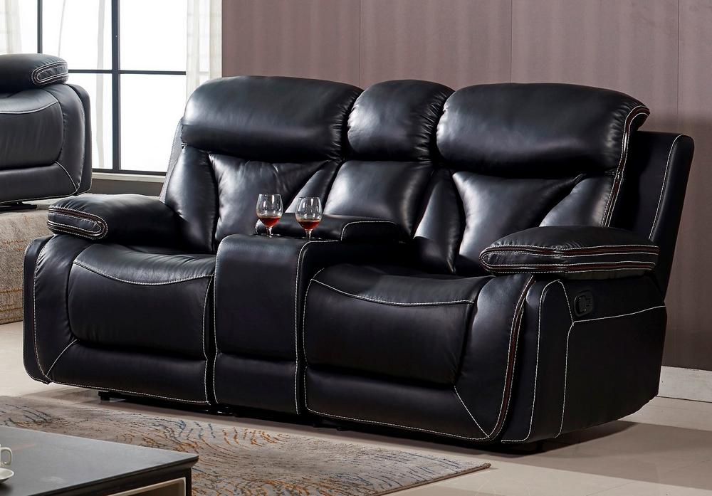 

    
McFerran Furniture SF3100 Reclining Set Dark Brown SF3100-3PC
