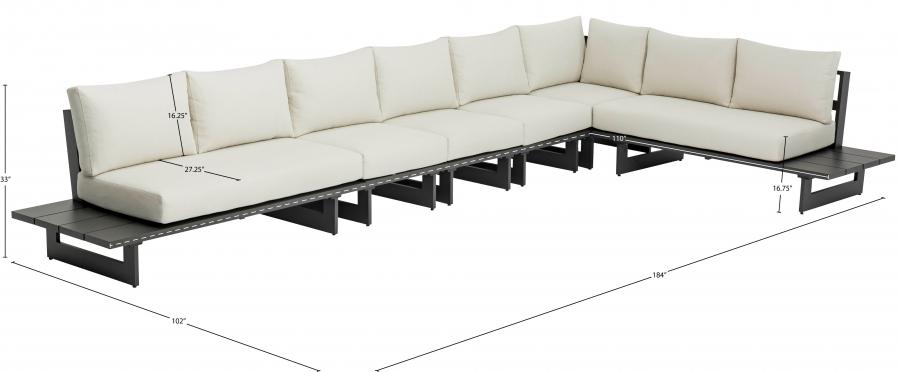 

    
338Cream-Sec3A Contemporary Dark Grey/Cream Aluminium Patio Modular Sectional Sec3A Meridian Furniture Maldives 338Cream-Sec3A
