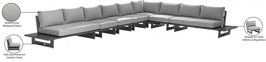 

                    
Meridian Furniture Maldives Patio Modular Sectional Sec4A 338Grey-Sec4A Patio Modular Sectional Dark Grey/Gray Fabric Purchase 
