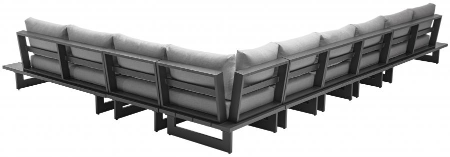 

    
 Order  Contemporary Dark Grey/Grey Aluminium Patio Modular Sectional Sec4A Meridian Furniture Maldives 338Grey-Sec4A
