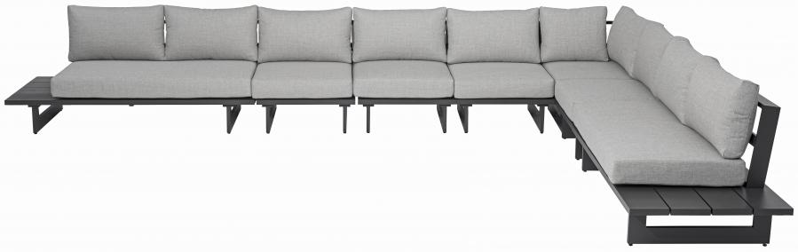 

    
 Shop  Contemporary Dark Grey/Grey Aluminium Patio Modular Sectional Sec4A Meridian Furniture Maldives 338Grey-Sec4A
