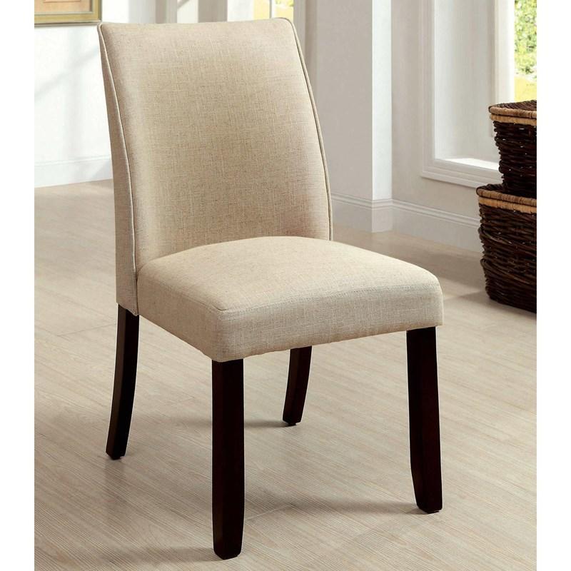 

    
Furniture of America CM3556SC-2PK Cimma Dining Side Chair Espresso CM3556SC-2PK
