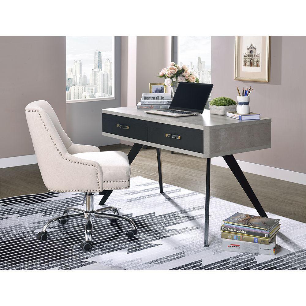Contemporary Desk 92530 Magna 92530 in Gray 