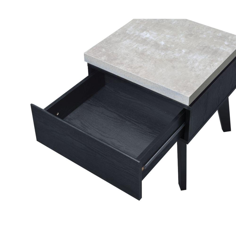 

    
Acme Furniture 81097 Magna End Table Grey 81097
