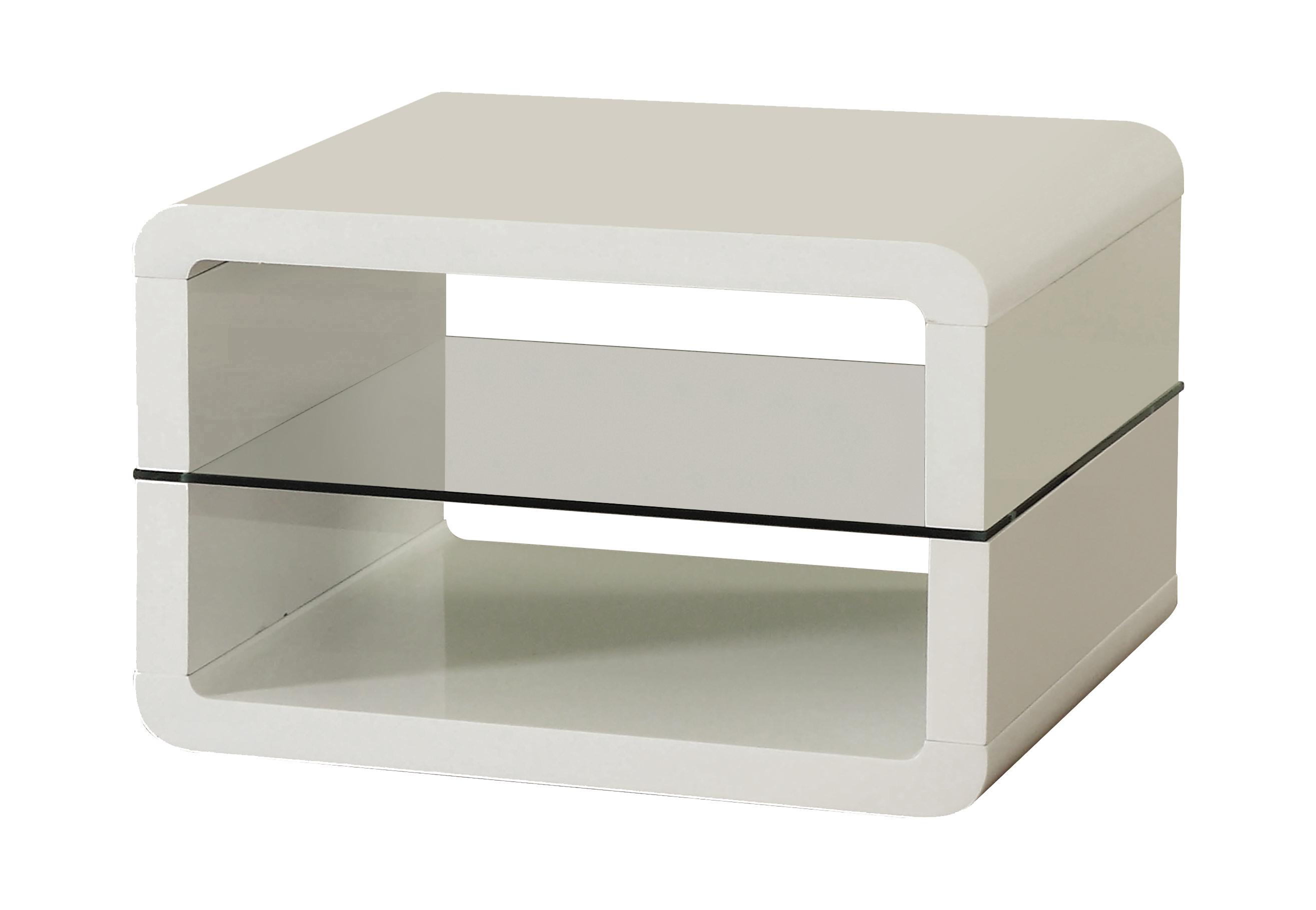 Contemporary End Table 703267 703267 in White 