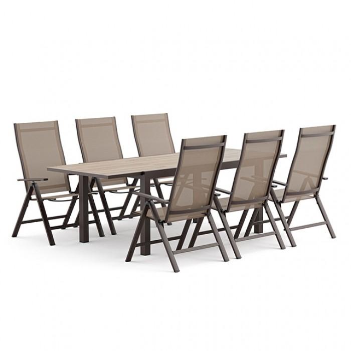 

    
Contemporary Gray Aluminum Outdoor Adjustable Chair Set 2PCS Furniture of America Monza GM-2028-2PK
