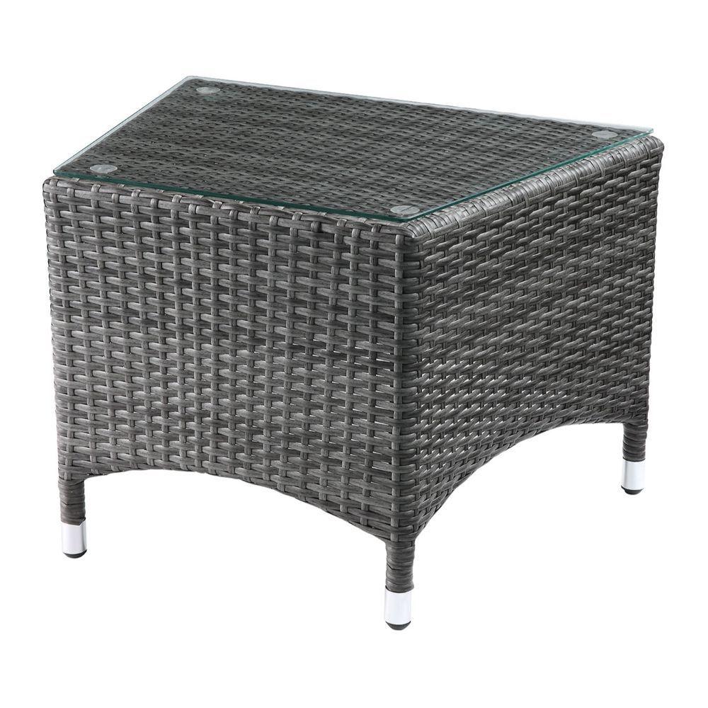 

    
 Order  Contemporary Gray Resin Wicker Outdoor Bistro Set 3PCS Acme Furniture Tashelle 45005-3PCS
