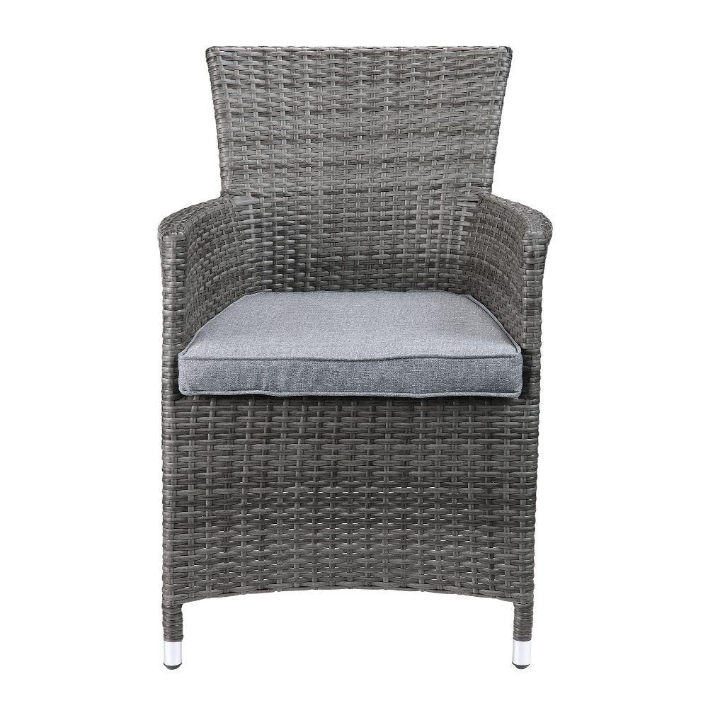 

    
 Photo  Contemporary Gray Resin Wicker Outdoor Bistro Set 3PCS Acme Furniture Tashelle 45005-3PCS
