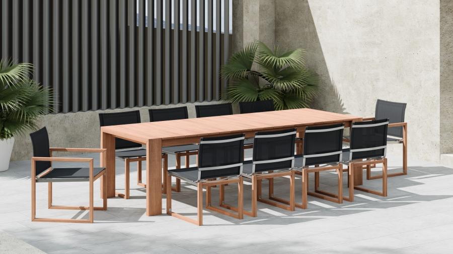 

                    
Buy Contemporary Teak Wood Patio Dining Table Meridian Furniture Tulum 353-T
