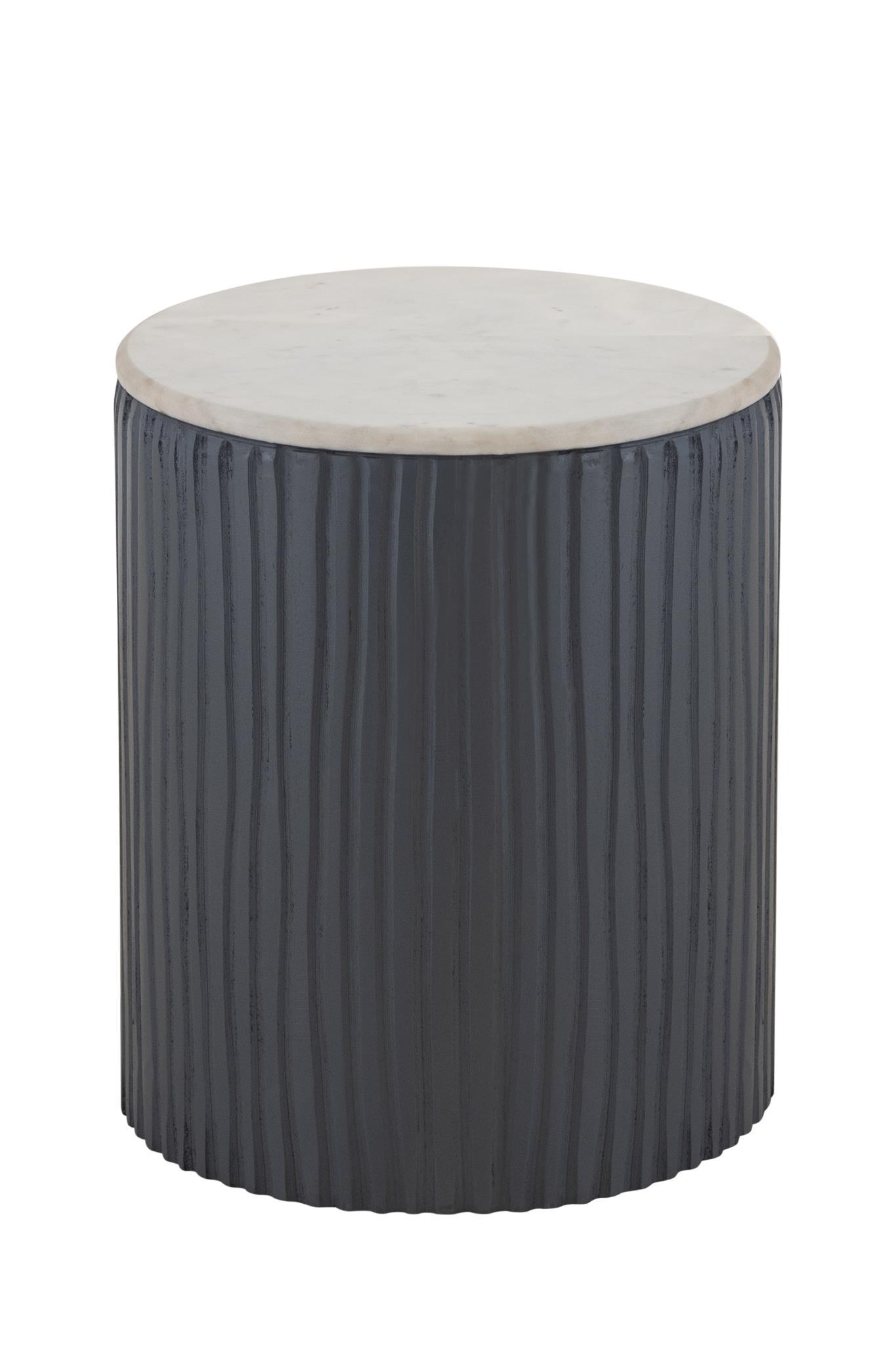 

    
Contemporary Gray Solid Wood Round Side Table Albany Living 172-15
